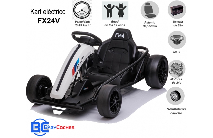 Kart eléctrico FX24V de 24 voltios