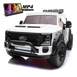 Coche eléctrico para niños Ford Super Duty 4X4 con batería de 24V